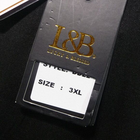 LUCKY & BLESSED BLACK SEQUIN CARDIGAN VEST 3X - Picture 9 of 9